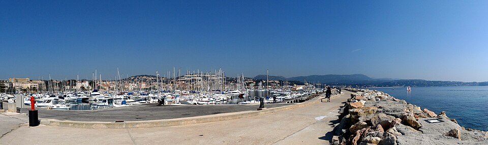 Le port de Bandol et ses bateaux