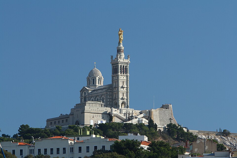 La basilique Notre-Dame-de-la-Garde à Marseille